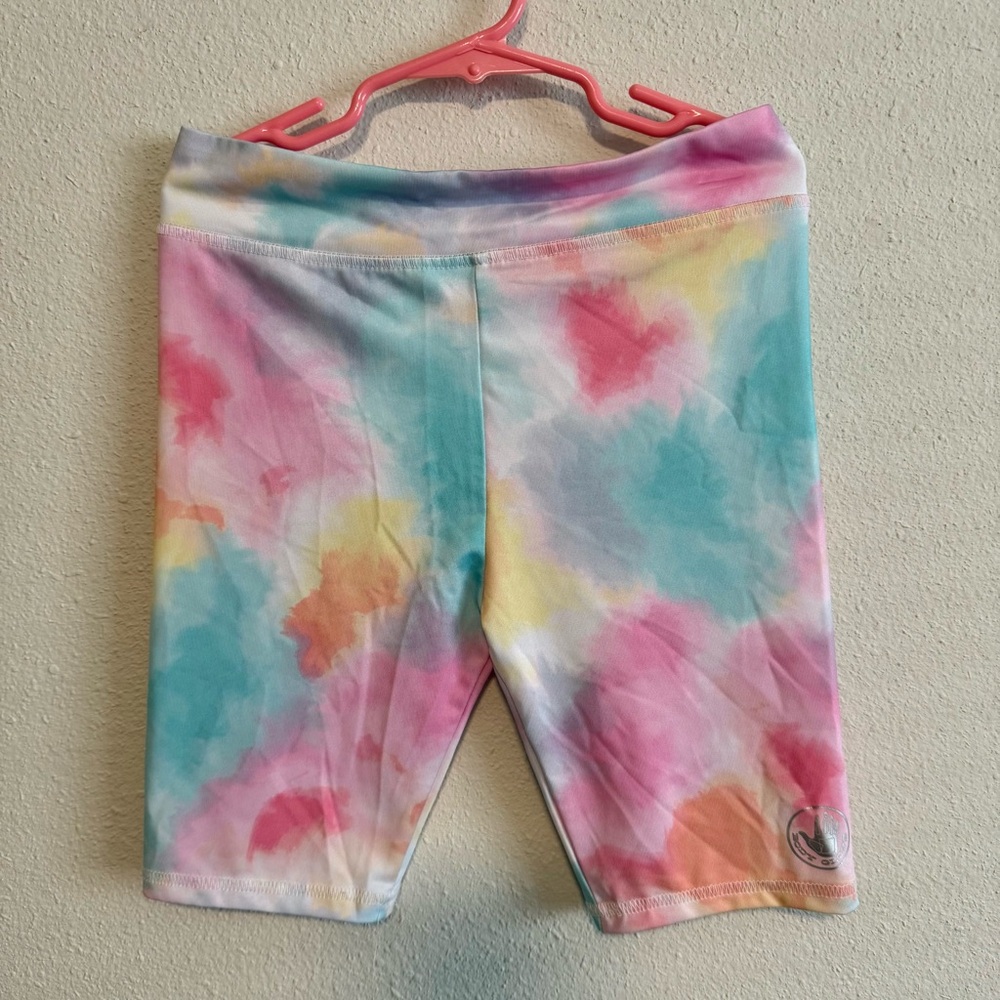 Body Glove Kids Tie-Dye Shorts - Pink, Blue, Yellow